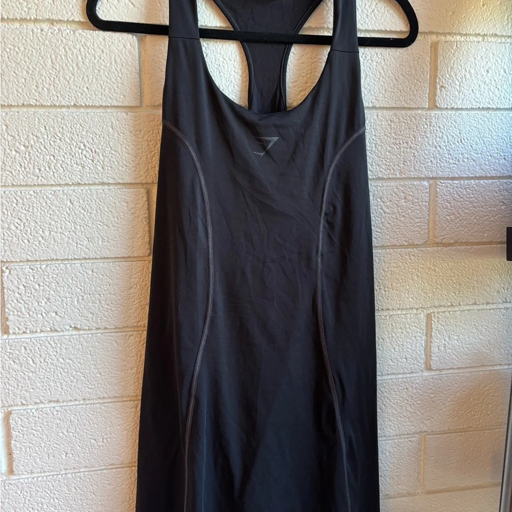 Gymshark Charcoal Racerback Tank - Picture 1 of 4